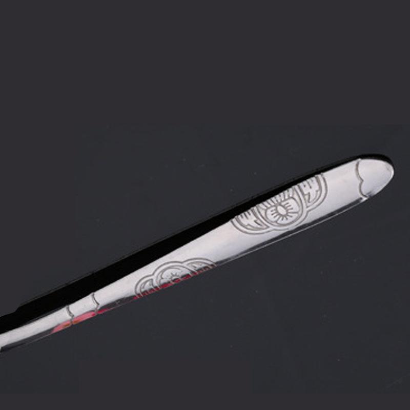 Stainless Steel Spoon and Fork Set for Hotel and Western Restaurant Use