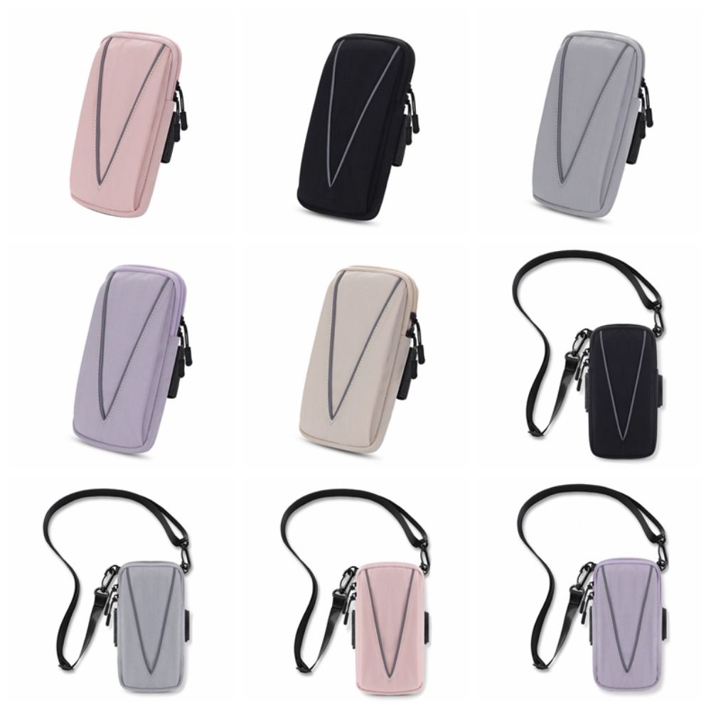 Shoulder Belt Running Phone Arm Bag Waterproof Large Capacity Running Phone Shoulder Bag Vertical Lightweight Sports Phone Bag
