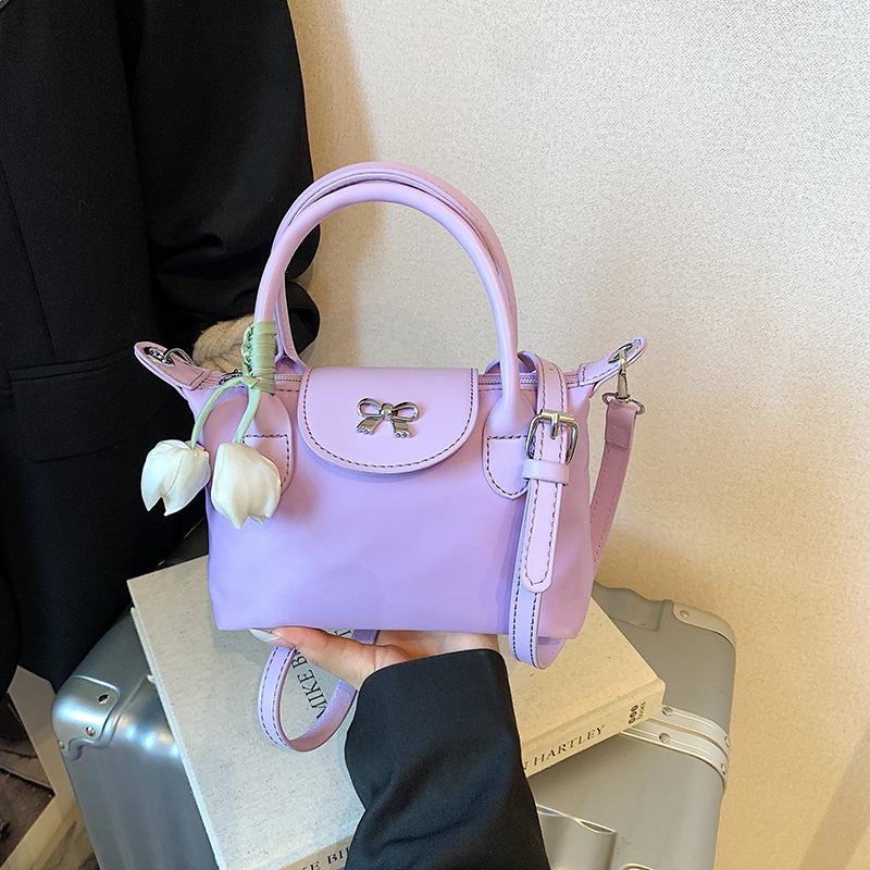 

New trendy summer shoulder bag messenger bag women s bag simple bag fashion casual bag handbag фіолетовий