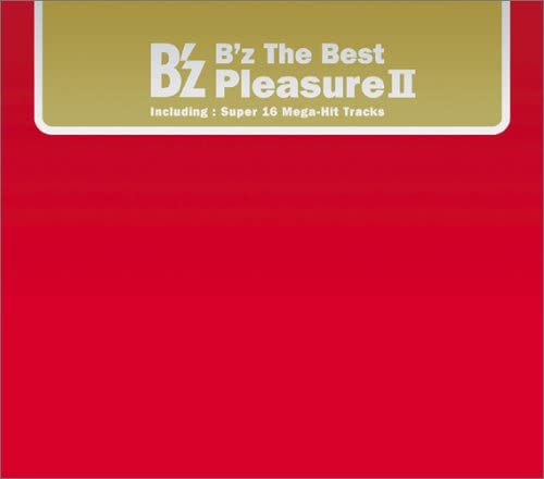 CD B'Z; KOSHI INABA - B'z The Best "Pleasure II" BMCV8017 Vermillion 2005 Japan Japanese Pop/Rock Used