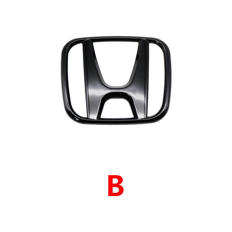 1Pc ABS Auto Front Grille Trunk Emblem Logo For Honda Civic Accord Jazz CRV BRV HRV Insight Pilot Passport TYPE-R Accessories