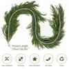 100/150/200CM Artificial Plants Christmas Garland Wreath Xmas Home Party Wedding Decoration Pine Tree Rattan Hanging Ornament