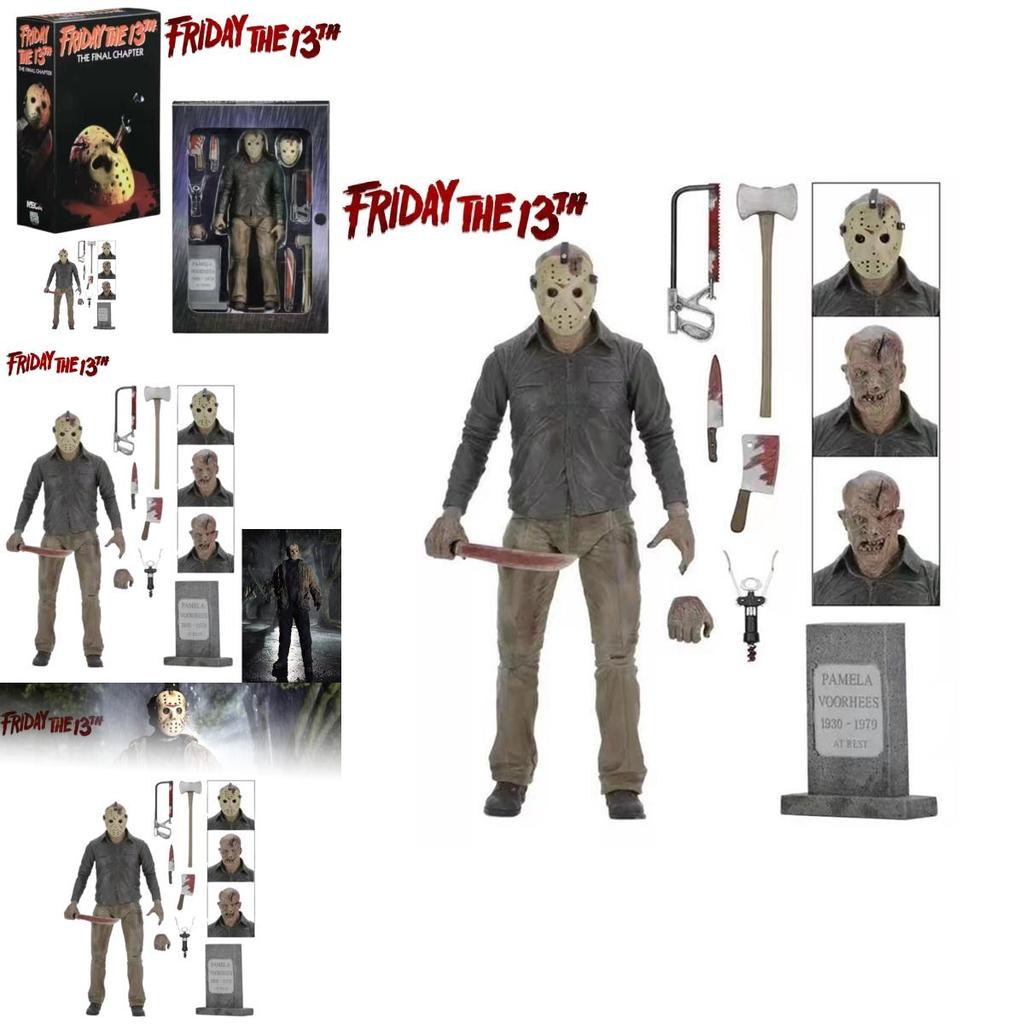 Black Friday Horror Street Freddy Jason Action Figure Model Toy