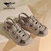 Atmungsaktive Herren-Strandsandalen mit geschlossenem Zehenbereich