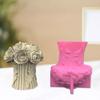 Rose Flower Silicone Molds DIY Crafts Plasters Mold Handmades Scented Candle Mold Table Ornament Mould Easy to Use