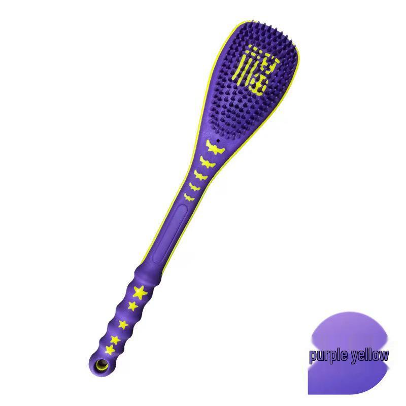 Thickened Silicone Massage Hammer for Shoulder, Neck & Back - Fitness Meridian Stick Patting Tool