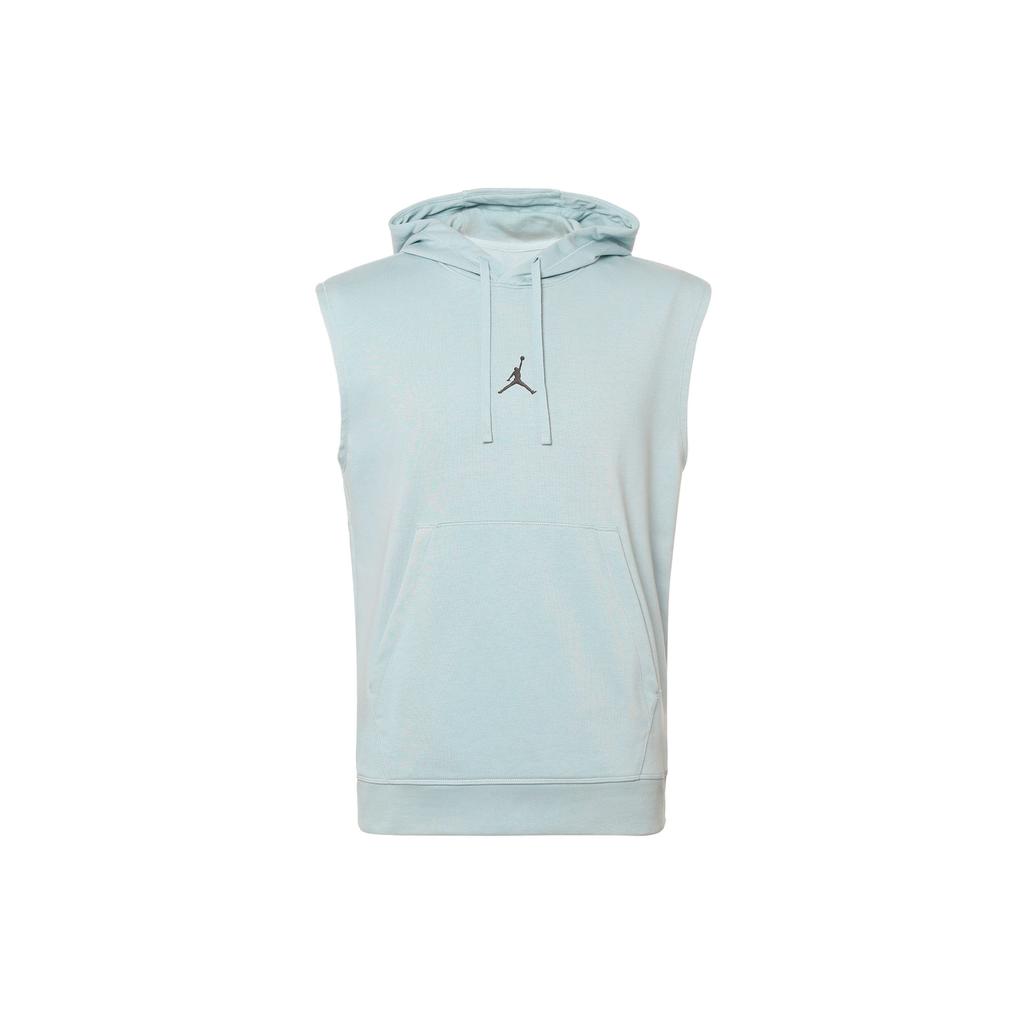 Jordan Dri-FIT Sport Sleeveless Breathable Solid Pullover Hoodie Men Tops Blue DM2822-366