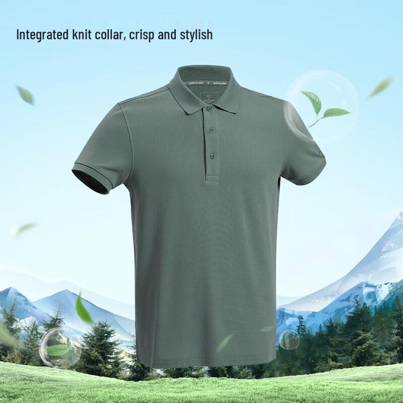 NORTHLAND Men's Oka Summer Polo T-Shirt