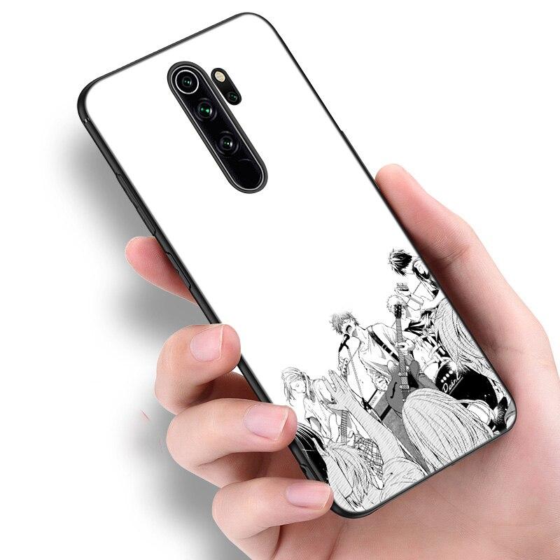 Cute Cartoon Anime Given Yaoi Silicone Phone Case For Xiaomi Redmi Note 11 10 9 8 Pro 11T 10T 10S 9S 8T 9 9A 9C 9T Black Cover
