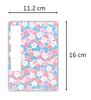 Kawasumi Washi Goshuincho Stamp 16 X Yuzen Elegant Cherry Blossom Water (Shrine Book) 11.2 Cm, Washi, Gradient,