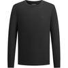 FW25 Solid Color Cotton Crew Neck Long Sleeve Pullover T-Shirt Men Tops EM000382-AF14210-UC001