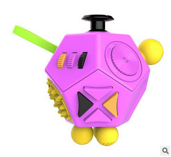 Second Generation 12-Sided Stress Relief Decompression Magic Cube Toy