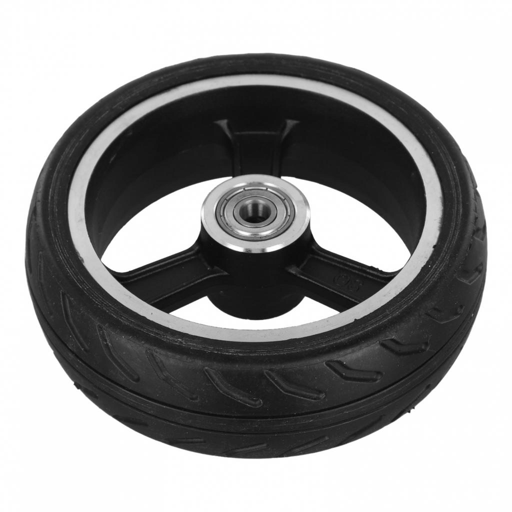 - Electric Scooter Electric Scooter Solid Wheel Tires Black