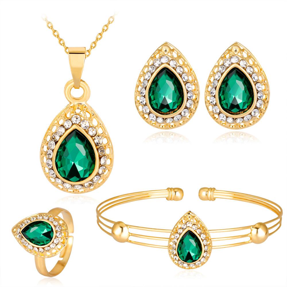 Women Necklace Earring Jewelry Bijouterie Sets B0910646 KTJ