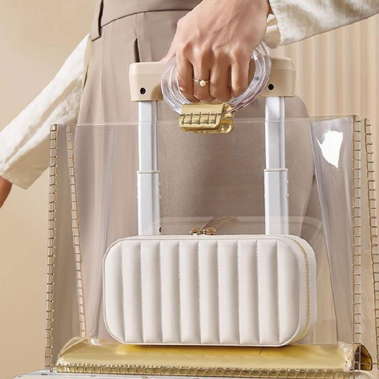 Schmuckkiste aus PU-Leder mit weicher Auskleidung, handgefertigte Accessoires-Organizer-Box, modische Aufbewahrungsbox für Accessoires