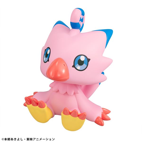Rukup Digimon Adventure Biyomon 110mm PVC Painted Movable Figure Approx.