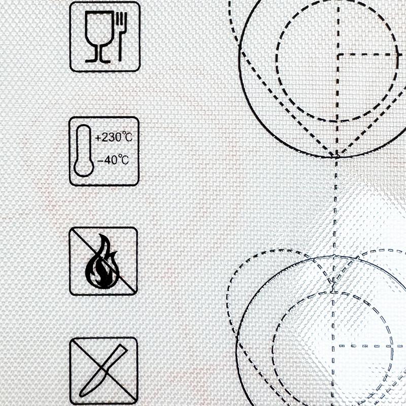 Silicone Macaron Baking Mat Non Stick Fondant Cookie Pad Oven Bakeware Sheets Liner Cakes Pastry Tools Rolling Dough Mats