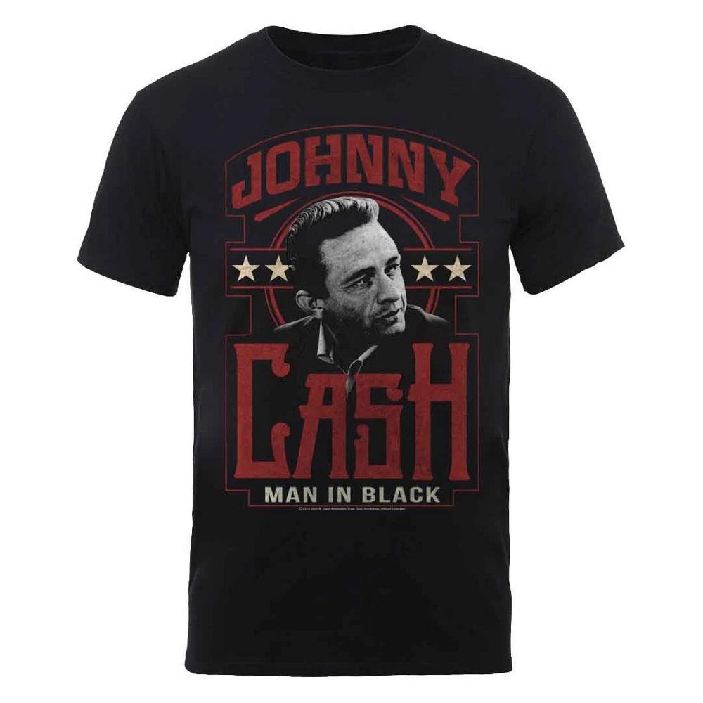 Johnny Cash TShirt Unisex In Black New Official S