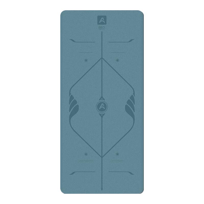 AOYI Coconut Shell Natural Rubber Professional Non-slip Yoga Mat