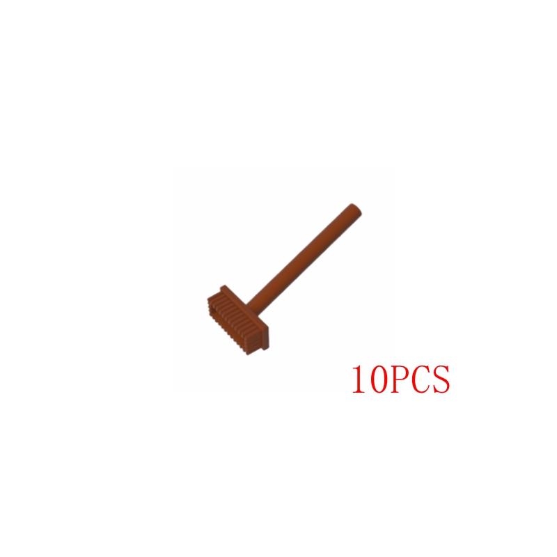 10PCS/Set  MOC Tools Figures Accessories Knife Cup Scissors Building Blocks Toys for Children 3835 3899 2343 10169 30089 30193