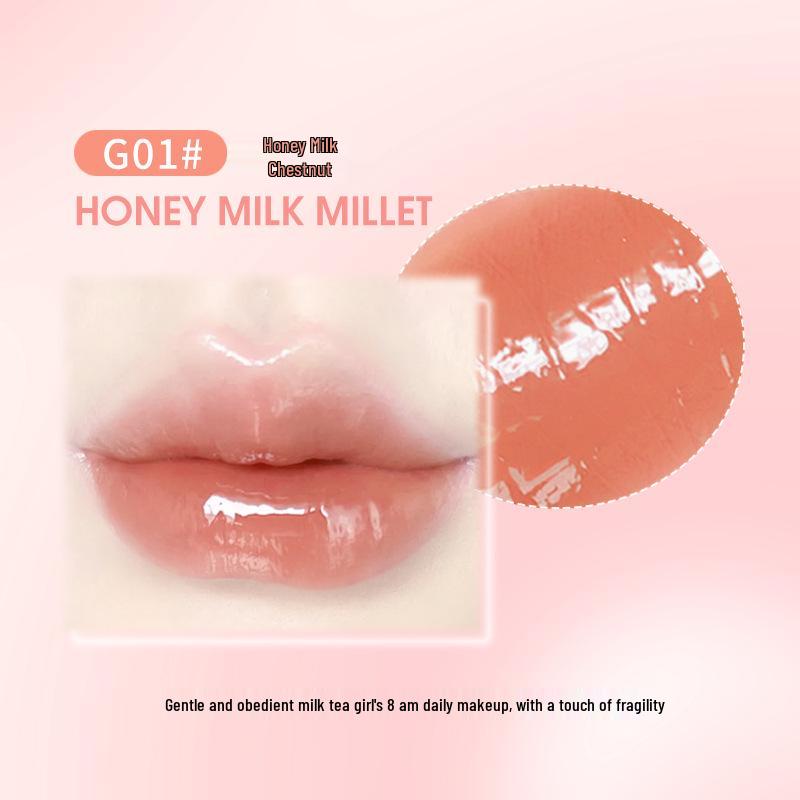 

INTOPOP Long-lasting Moisturizing Mirror Lip Gloss - Pigmented & Fade-resistant Watery Shine