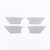 For VW Volkswagen Golf8 Golf 8     Body Cover Stainless Steel Door Inner Internal Handle Bowl Frame Lamp Armrest
