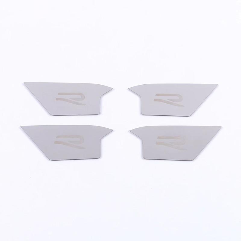 For VW Volkswagen Golf8 Golf 8     Body Cover Stainless Steel Door Inner Internal Handle Bowl Frame Lamp Armrest