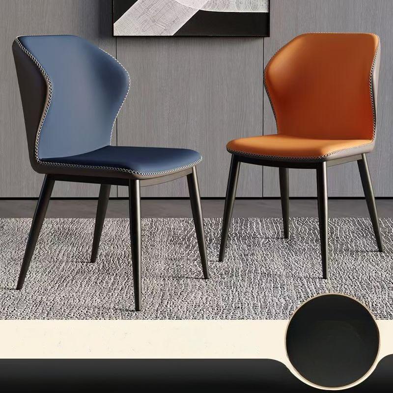 Nordic Minimalist – Modern Simple Design with Soft Padded Backrest, Home Use Table Chair, Butterfly & Negotiation Chair Style