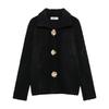 Araltay New Arrival Fashion Style Women's Clothing Fashion All-Match Minimalist Artificial Fur Knitting Cardigan 9598175