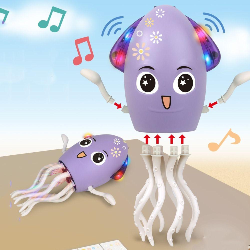 

Interactive Dancing Octopus Toy Plastic Walking Dancing Octopus Kids Toddlers
