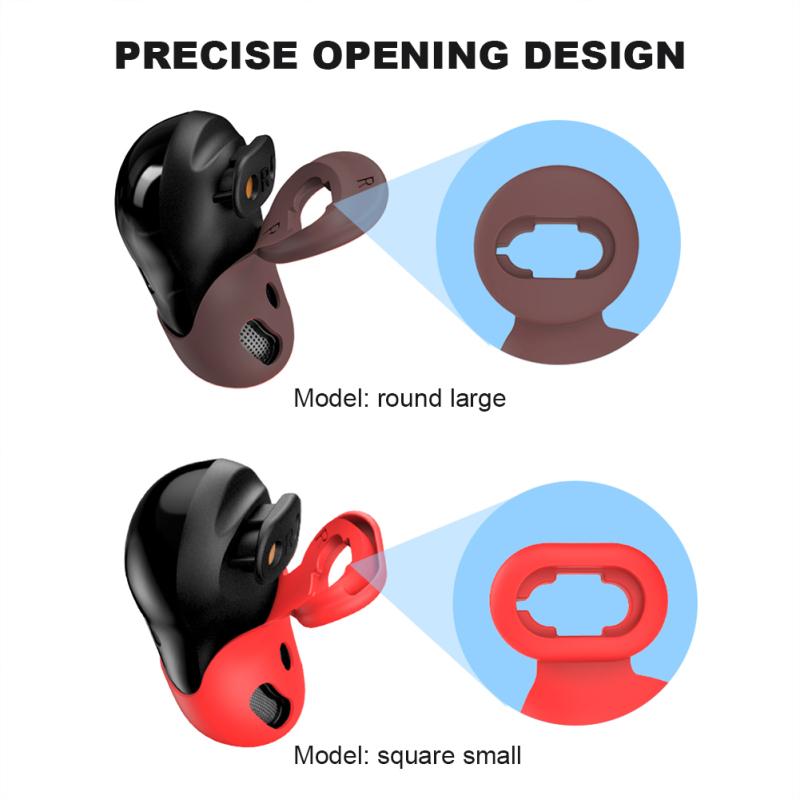 Silicone Earbud Case Cover Earplug Cap Replacement Dust Plugs Compatible For Samsung Galaxy Buds