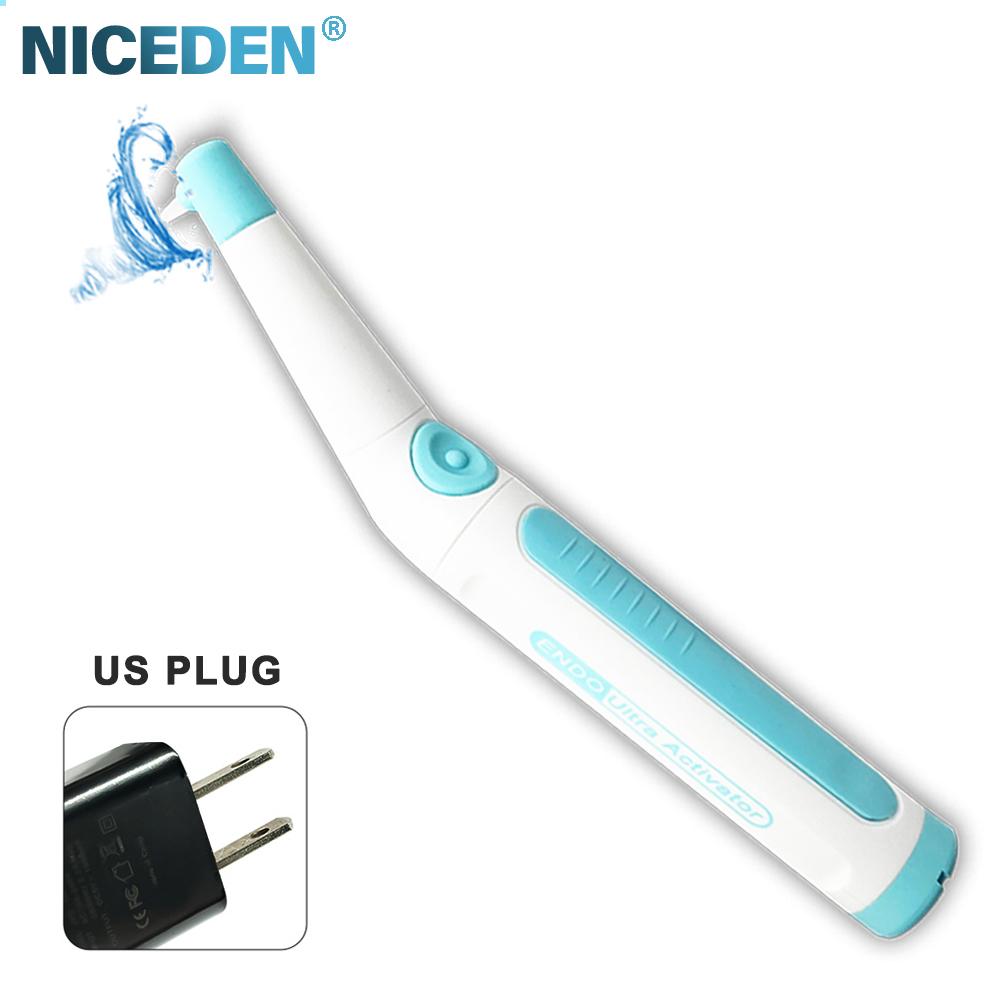 

60 шт. насадок стоматологический эндо ультразвуковой активатор стоматологический базовый светодиодный звуковой ирригатор для лечения корневых каналов беспроводной American plug