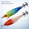5Pcs Glows Squid Jig Lures Cuttlefish Sleeve Squid Jig Baits Night Fishing Octopuses Lures Hard Artificial Shrimp Baits