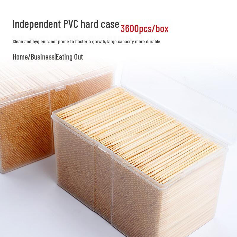 Yangge Double-Ended Bamboo Toothpicks
