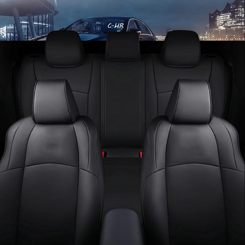 Car Styling Seat Cover For Toyota CHR 2018 2019 2020 2025 2025 2025 2025 Protecting Seat Cushion Leather Accessories -Full sets