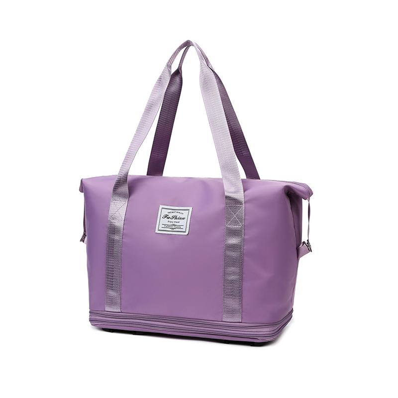 Expandable Travel Duffel Bag - 3Layer Expandable, Extra Large Capacity, with Omni-directional Wheels, Vacation Luggage Bag
