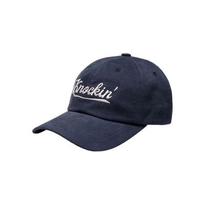 KNOCKIN LOGO B.B CAP NAVY