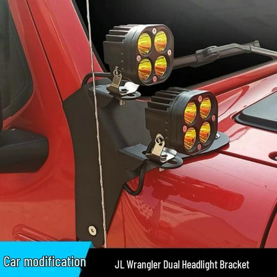 Jeep Wrangler & Gladiator A-Pillar Bracket 2018-2025 for JL JT Off-road Mods