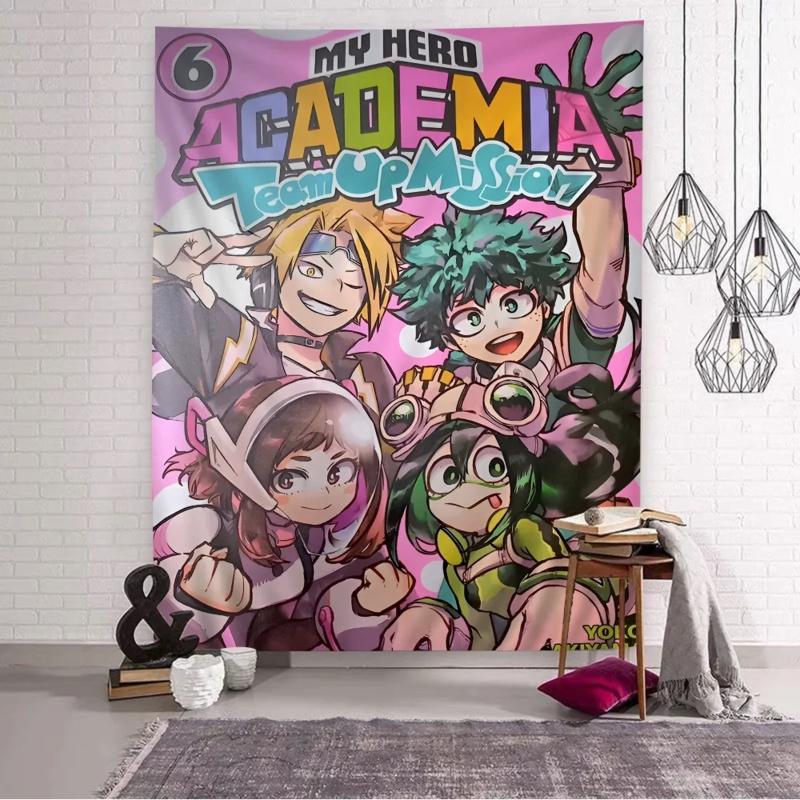 VIKAMA Shonen Anime Inspired Tapestry Ideal for Bedroom Headboard Living Room Backdrop Dorm Room Decor and Studio Makeover