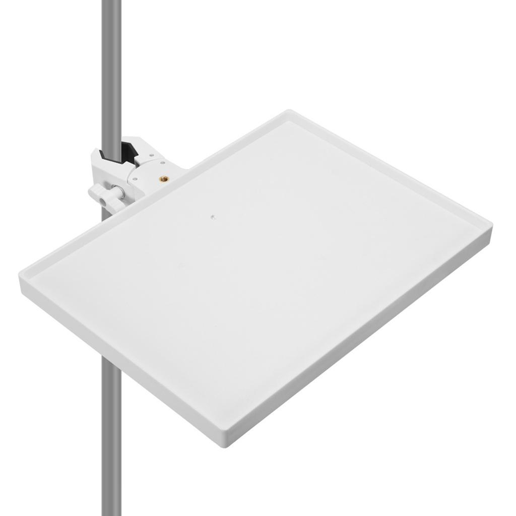 Compactly Sound Equipment Mic Stand Tray Attaches To Mic Boom Arms Perfect For Home Studios And Content Creators