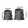 H3CD Large Capacity Baby Stroller Storage Waterproof Easy To Attach Practical Nylon Pram Bag Parenting Convenience