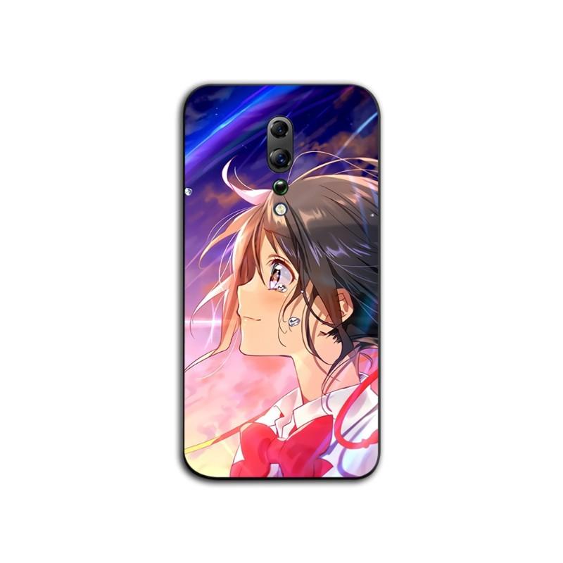 Ihr Name Japan Telefonhülle für OPPO Find X5 X3 X2 A93 Reno 8 7 Pro A74 A72 A53 Weiche schwarze Telefonabdeckung