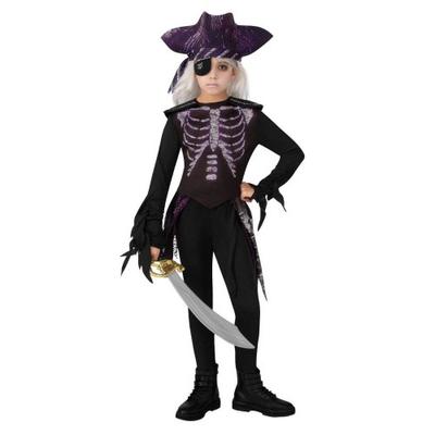 Girls Pirate Ghost Halloween Costume
