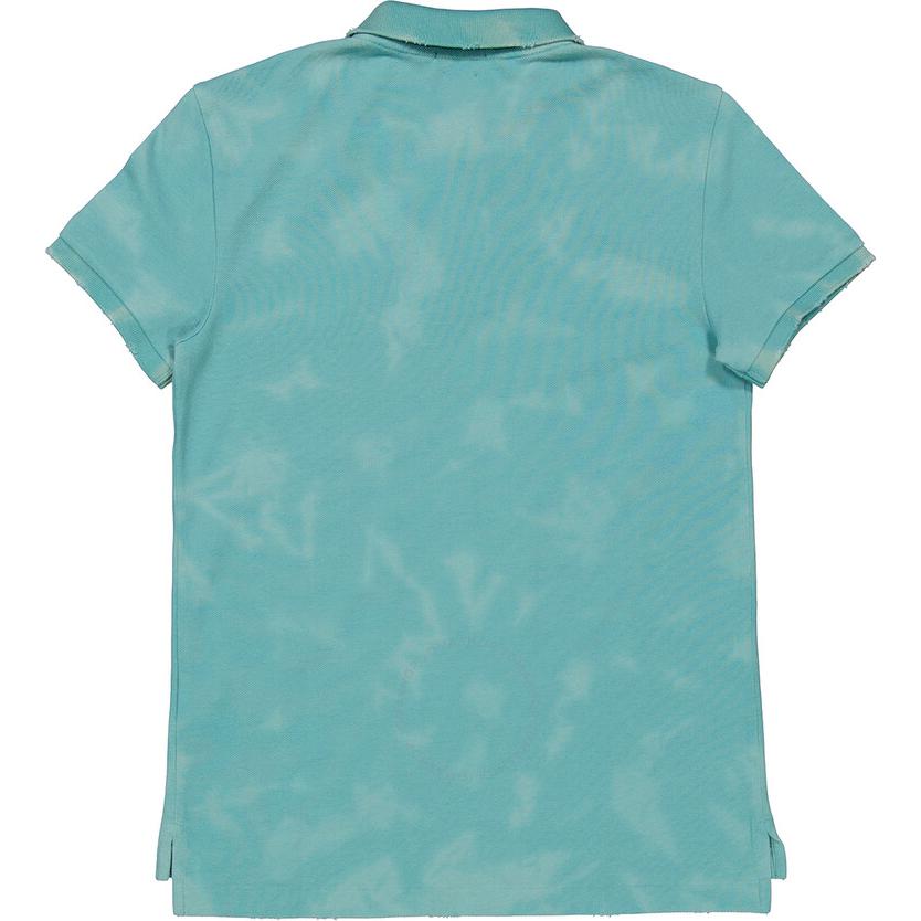 Polo Ralph Lauren Logo Embroidered Slim Fit Short Sleeve Polo Shirt Women tops Green 211792051-002