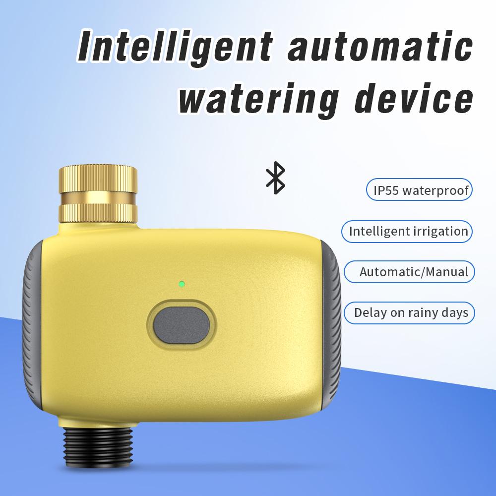 Bluetooth Irrigation Timer Smart Watering Timer Automatic Drip Irrigation System Timed Water Valve Sprinkler for Garden Lawn