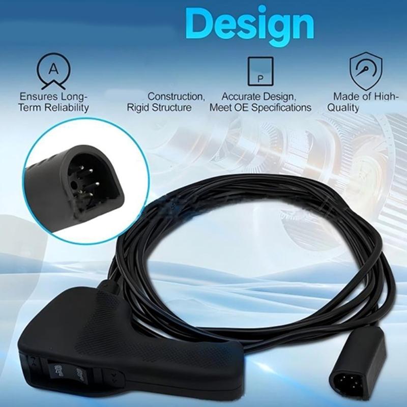 Cable Connected Winch Remote, Handheld 83658 Cable Remote for WARN 9.5Ti 9.5Cti 16.5Ti Winches In Towing and Line Handling Service Tasks