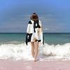 Black Cat Cute Beach Towel for Adults Towel Blanket Ultra Absorbent Quick-Drying Pool Towels for Travel Swimming Camping