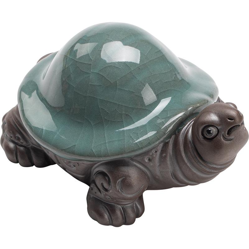 Little Turtle Tea Filter Household Creative Teahouse Tabletop Decoration Small Tea Separator Ceramic Filter Teaware Accessories
