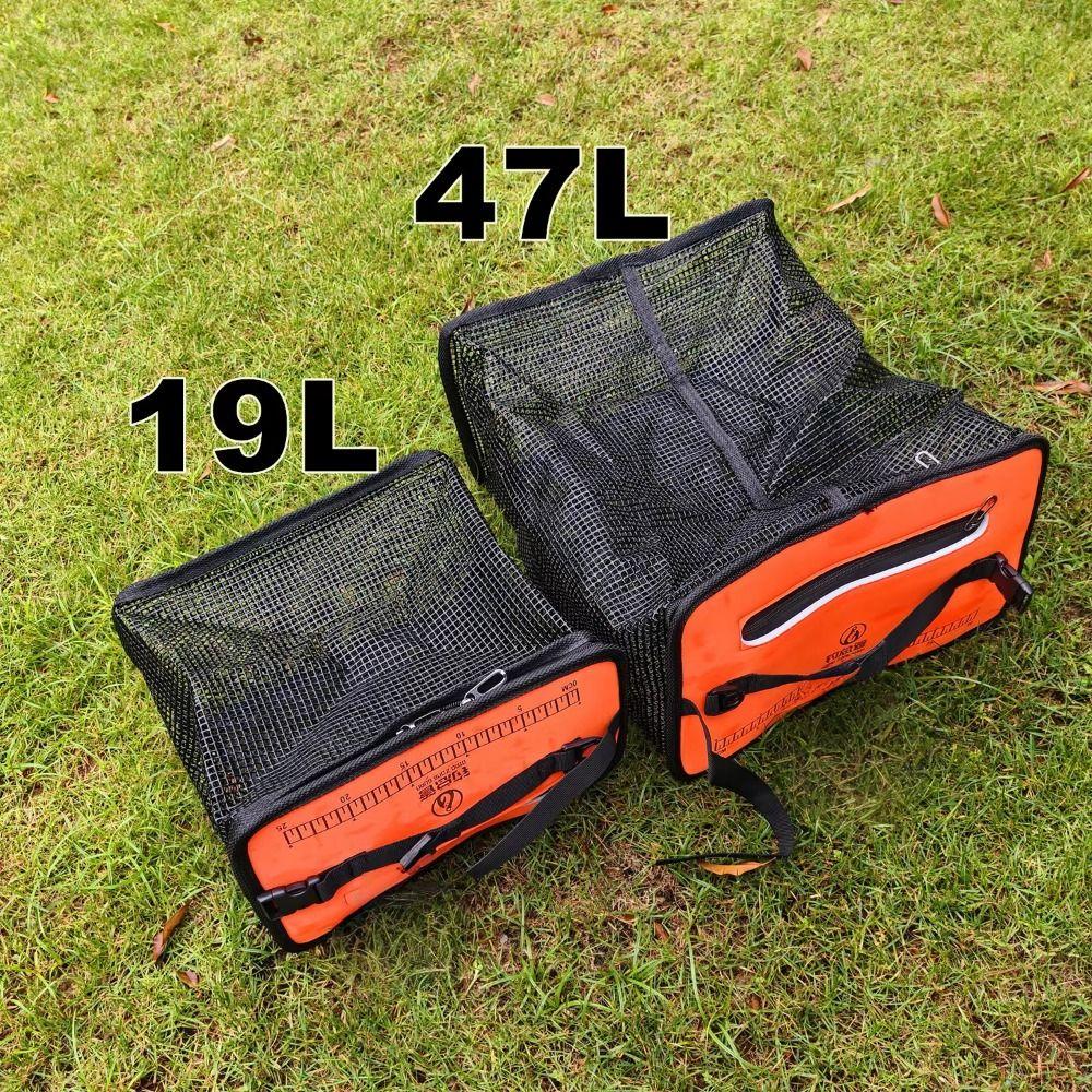 Large Capacity Foldable Fish Cage Quick-drying Foldable Fishing Net  Fishing Bait