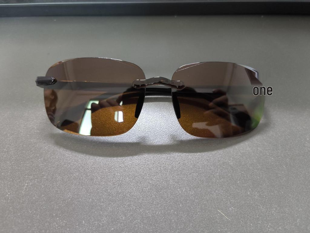 2025 Frameless Unisex Sunglasses for Driving, Traveling, and Fashionable Sun Protection